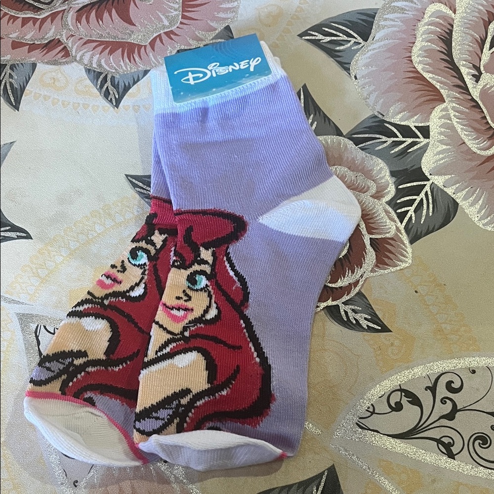 NWT Disney Socks The Little Mermaid
